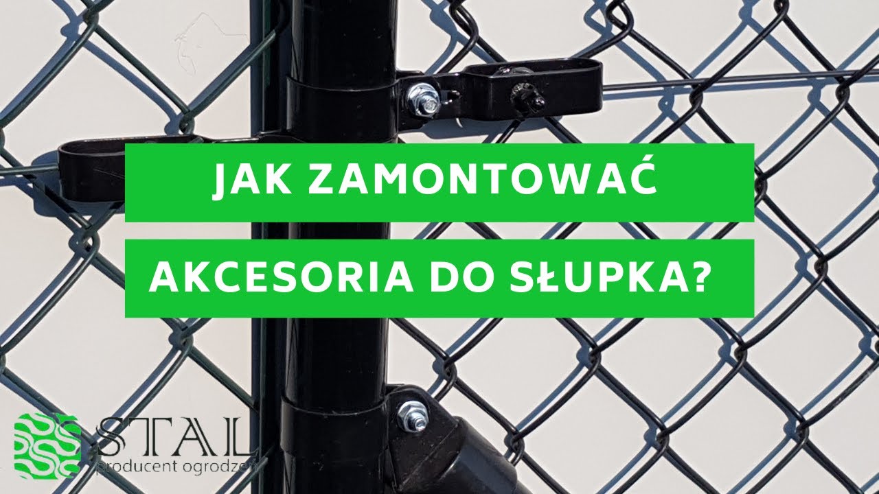 Jak zamontować #akcesoria na słupek ogrodowy? I tanidrut.com