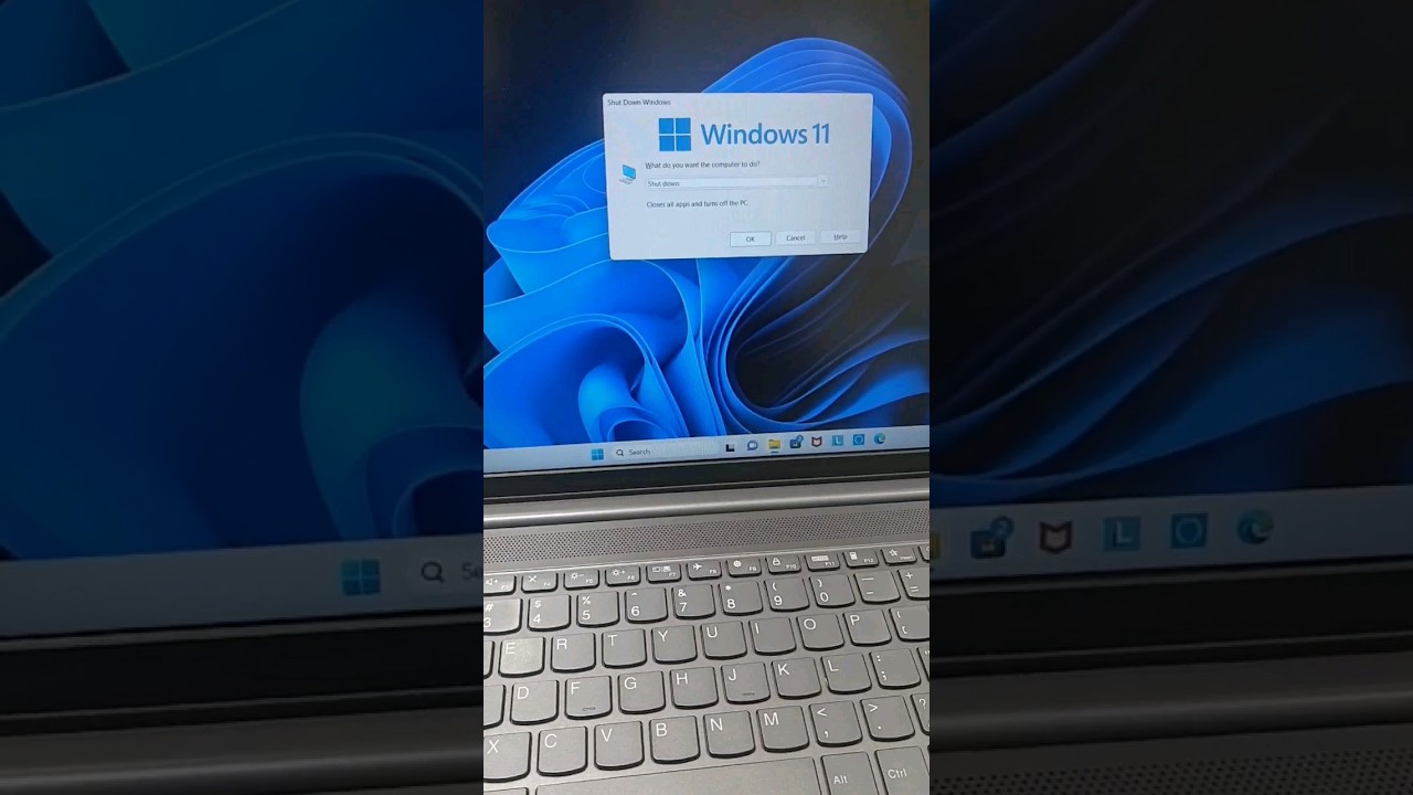 Lenovo laptop shutdown shortcut key Fn + Alt+F4  #lenovo #shortcutkey #lenovolaptop