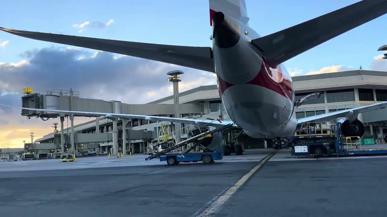 Insights of Daniel K. Inouye International Airport Oahu, Hawaii..