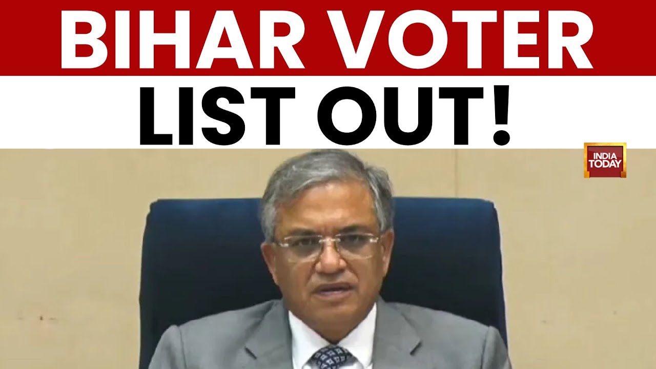 Bihar Elections: Final Voter List Shared, Fairness Assured | India Today News