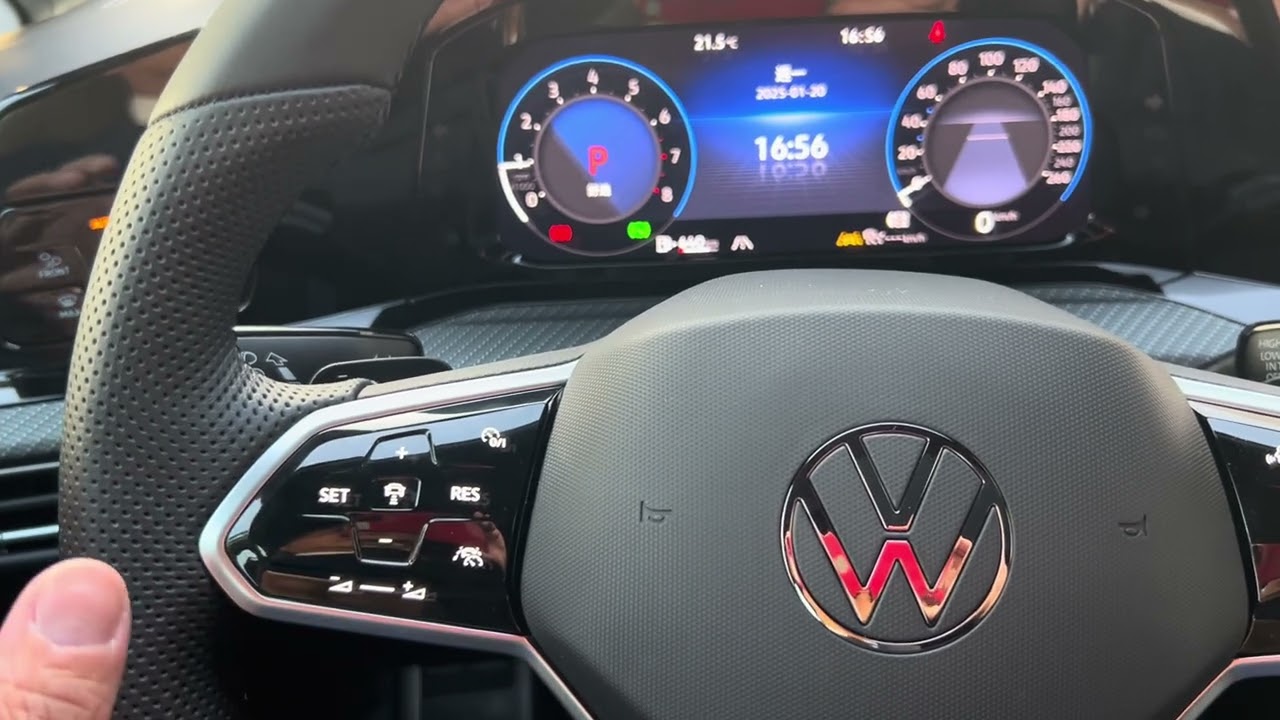 GOLF 8 ACC使用方法