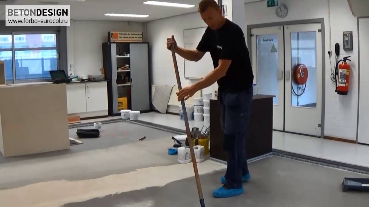 5 BetonDesign ФинишныйЛак Нанесение
