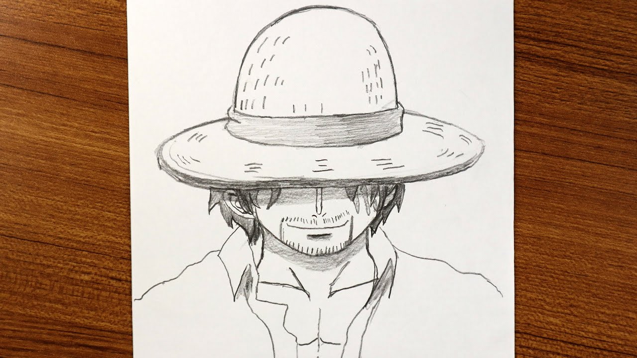 how to draw shanks from one piece step by step Easy || Anime Drawings Easy