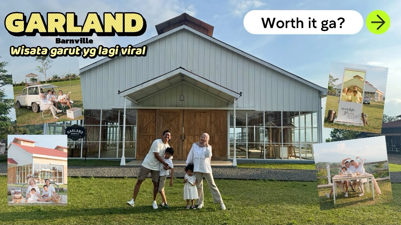 GARLAND BARNVILLE | REKOMENDASI WISATA VIRAL GARUT DAN FOTO INSTAGRAMABLE