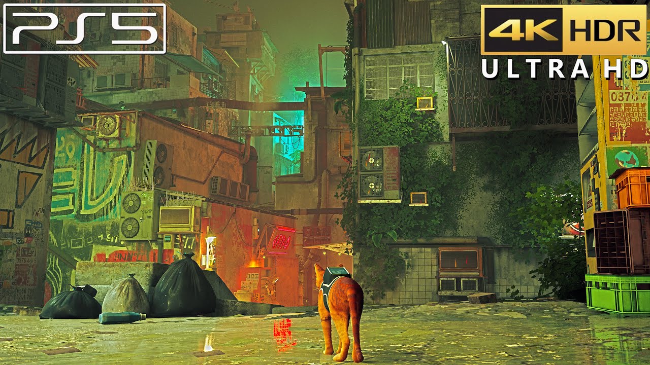 Stray (PS5) 4K 60FPS HDR Gameplay (PS5 Version)
