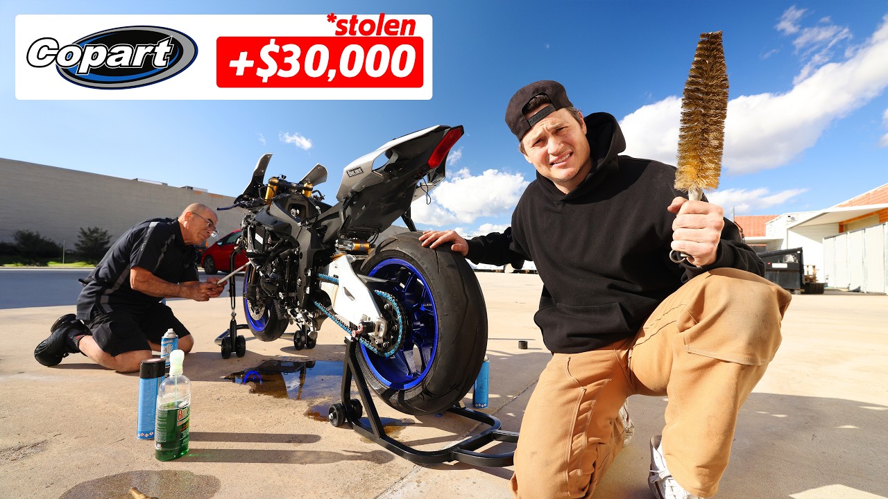 Upgrading my Stolen Yamaha R1 with POWER Mods
