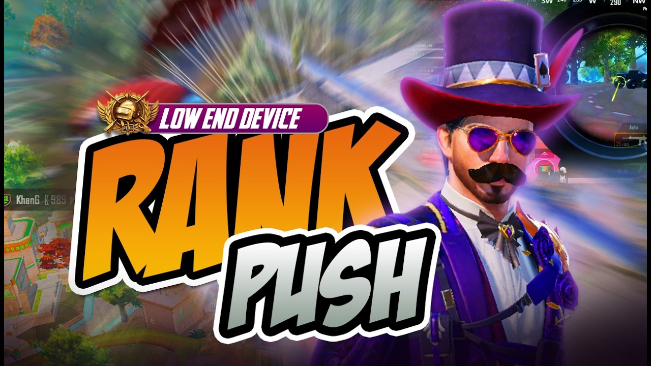 ERANGEL RUSH | PUBG Intense Gameplay #lowenddevice #battleroyalegame #pubgmobile #pubg