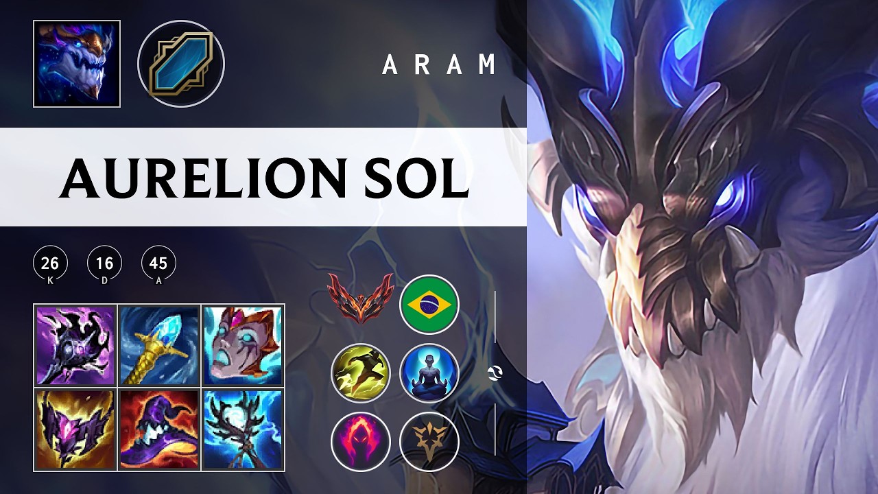 Aurelion Sol ARAM - BR Grandmaster Patch 26.04