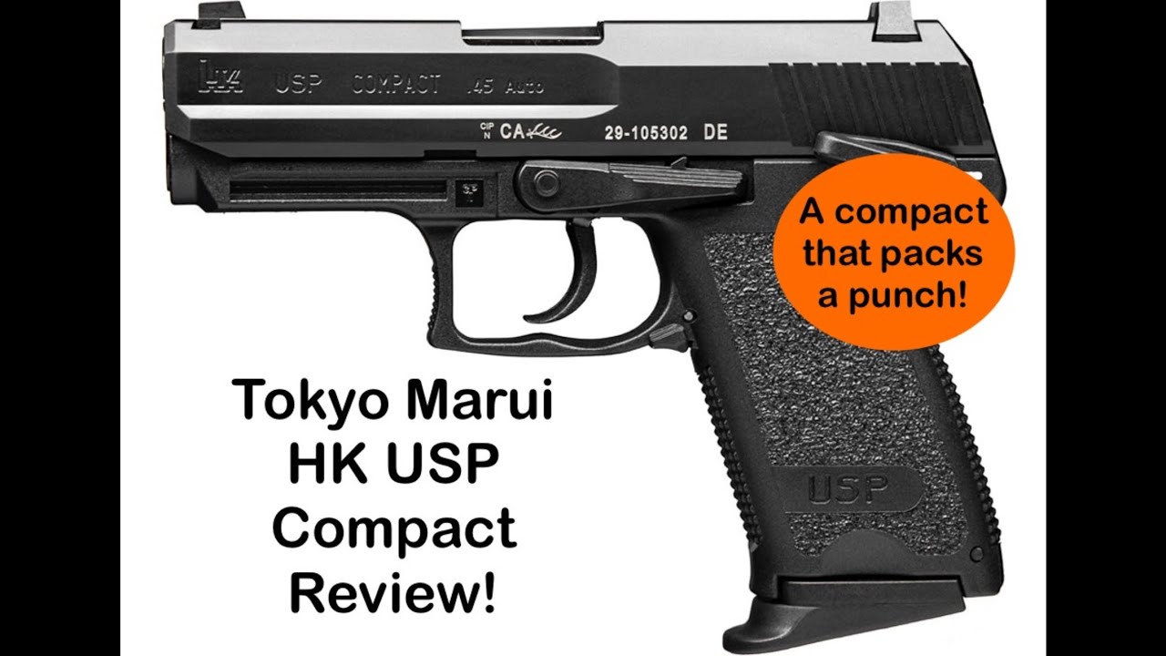 Tokyo Marui Hk USP Compact Review! #airsoft #airsoftpistol #tokyomarui #hk #uspcompact #pistol