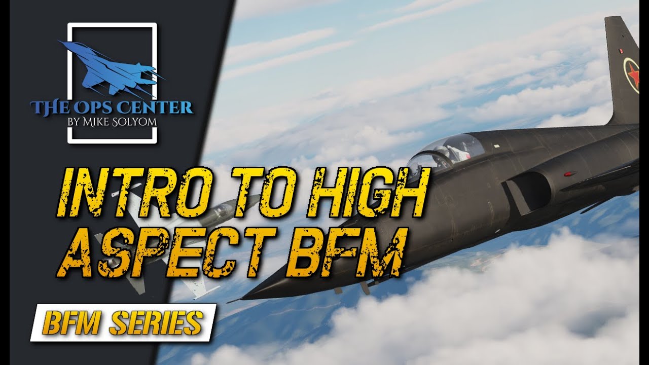 Learning Nose-To-Nose Dogfights | Intro To High Aspect BFM | DCS | Part 9