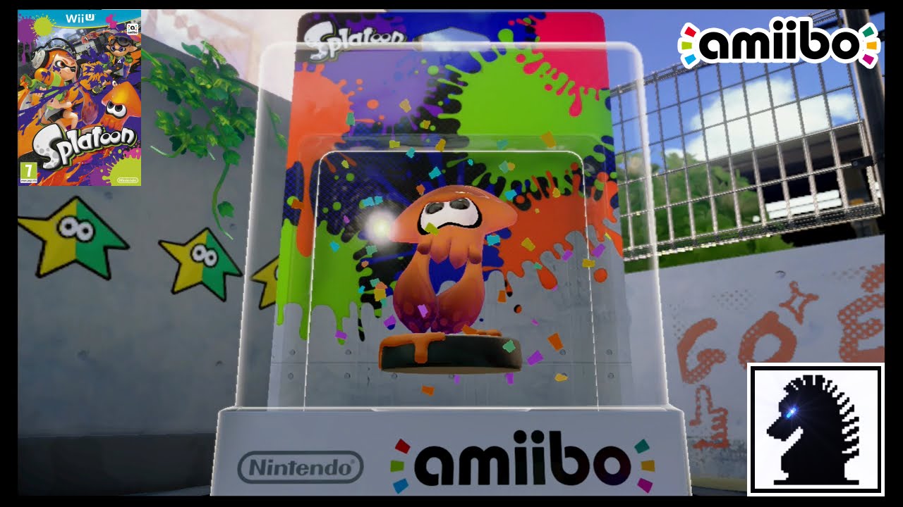 Wii U Amiibo - Splatoon - New Colors
