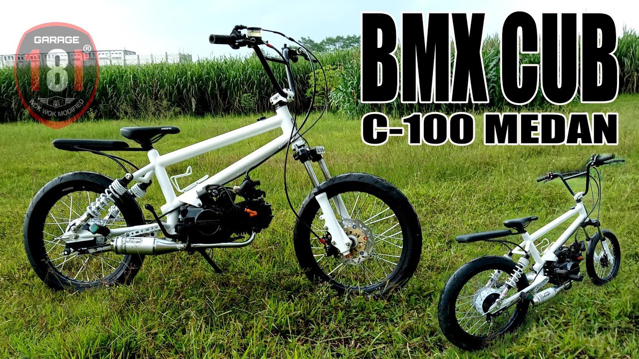 BMX CUB C-100 pesenan dulur MEDAN #bmxcub #bmxmotor