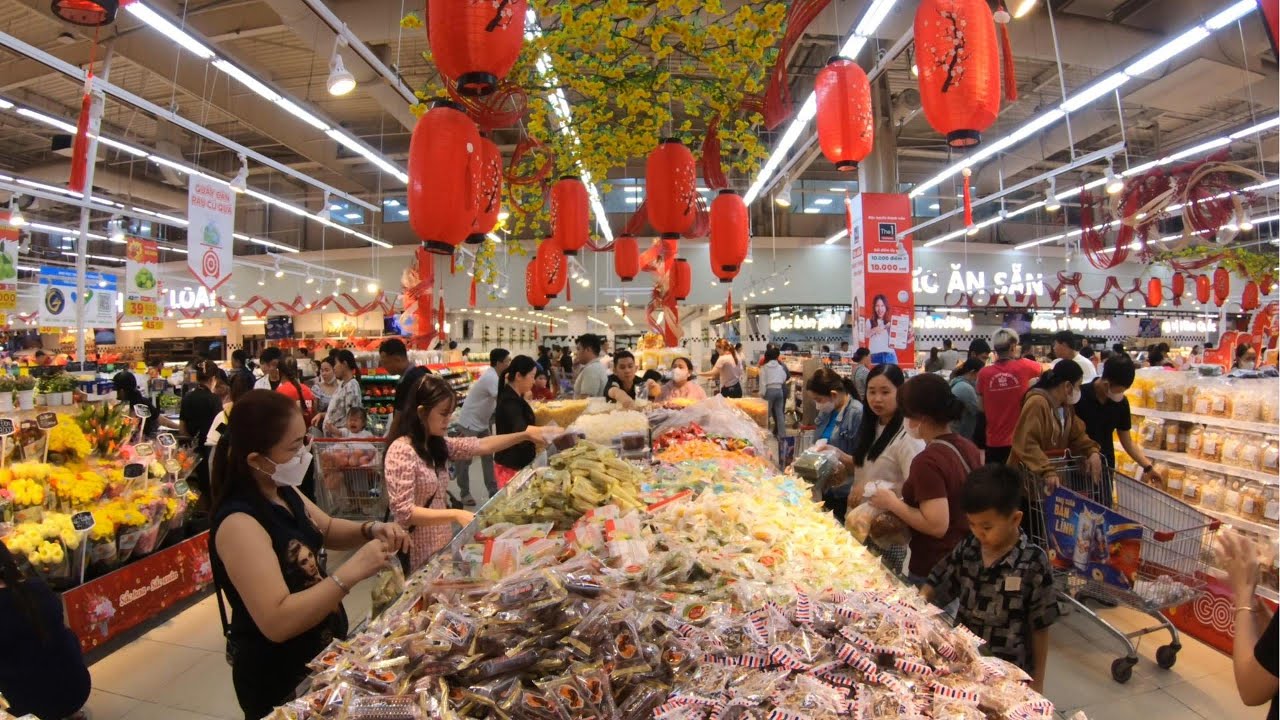 Chợ Tết Big C Sài Gòn 2026 | Không Khí Mua Sắm Cận Tết Nhộn Nhịp Trong Siêu Thị