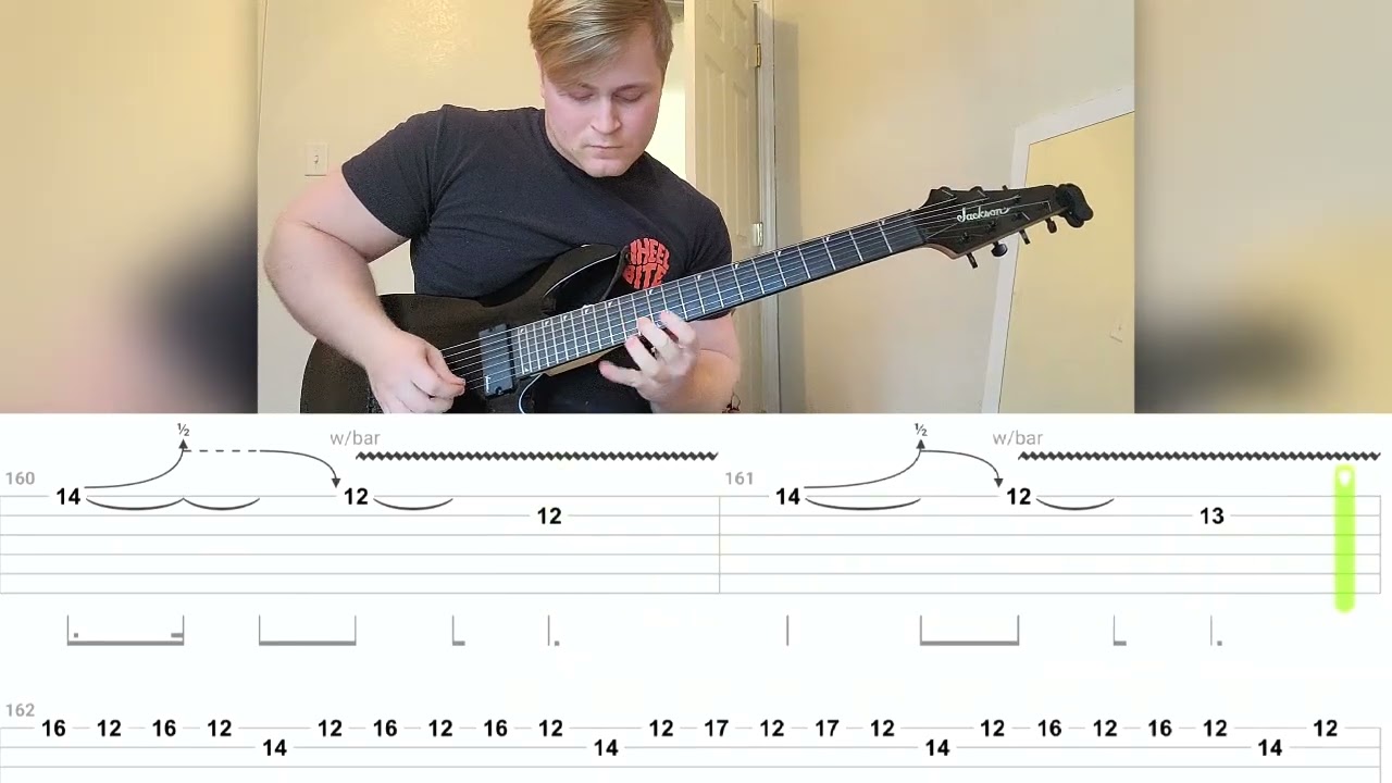 Pull Me Under by Dream Theater Guitar Solo with Tab