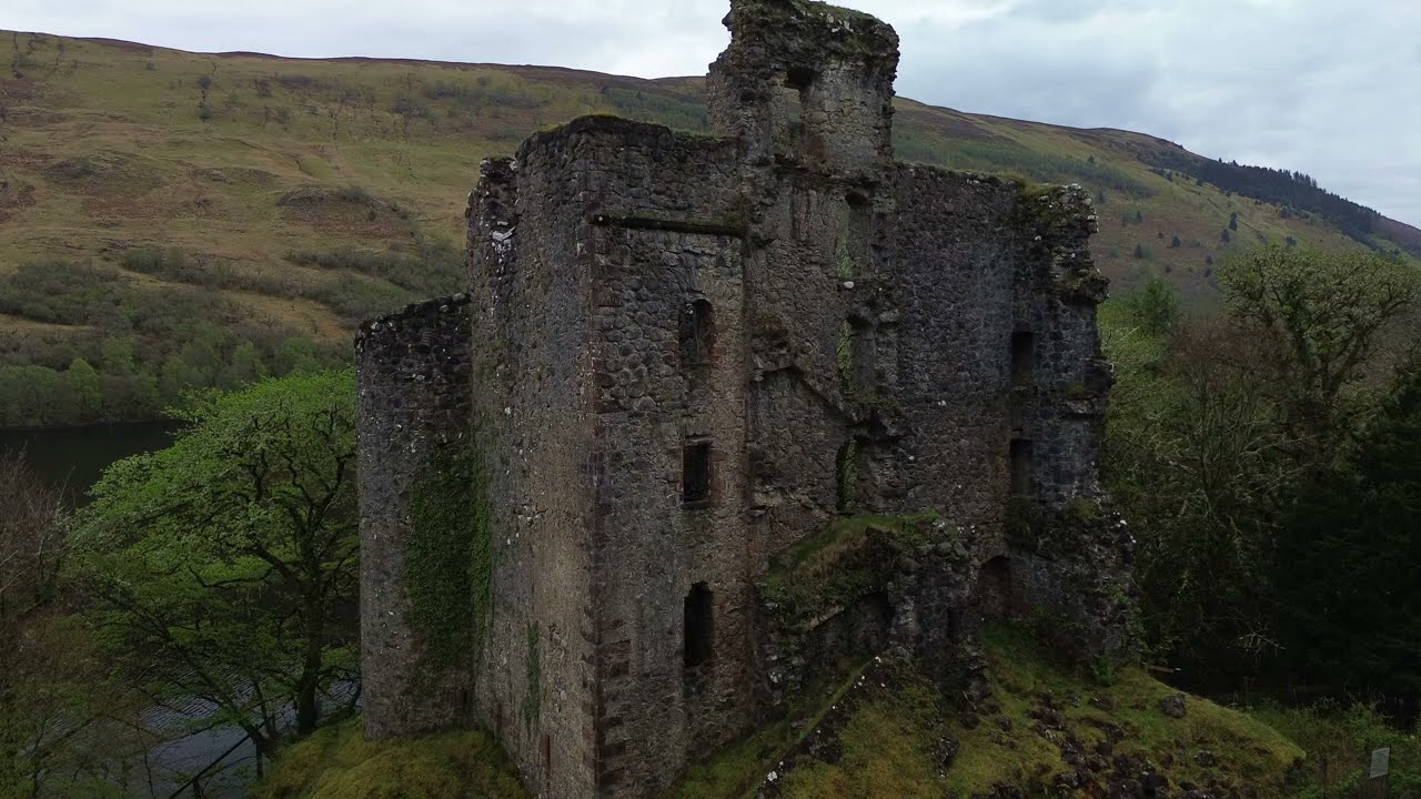 Invergarry Castle | Hauntingly Beautiful Ruins in the Scottish Highlands (4K Drone, April 2025)
