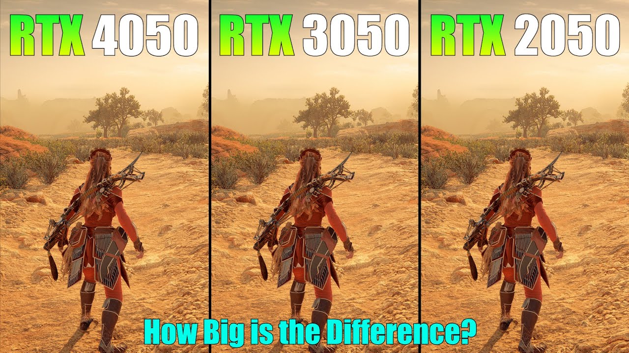RTX 4050 vs RTX 3050 vs RTX 2050 : Test in 6 Games - Which GPU is Better?