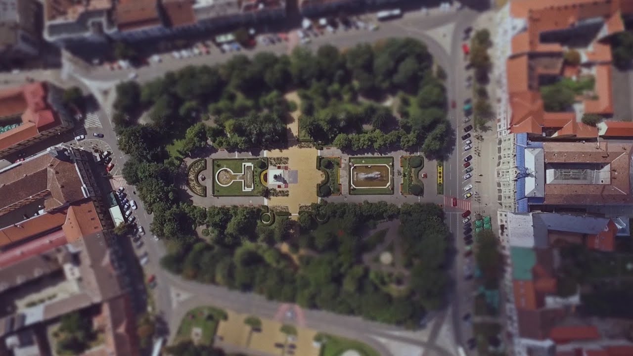 Satu Mare Time lapse from above