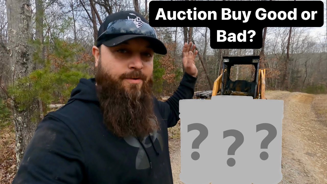 I Bought a Skid Steer attachment at auction (Didn’t work as smooth as I thought)