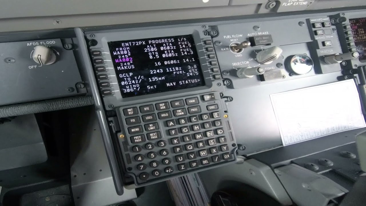 CPDLC ACARS SATCOM B737-MAX