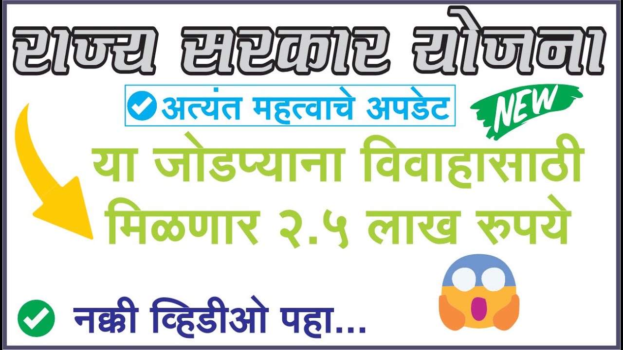 Divyang Vivah Yojana 2024 | Disability Marriage Scheme | Divyang Shadi Par Sarkari Madad ₹1,00,000