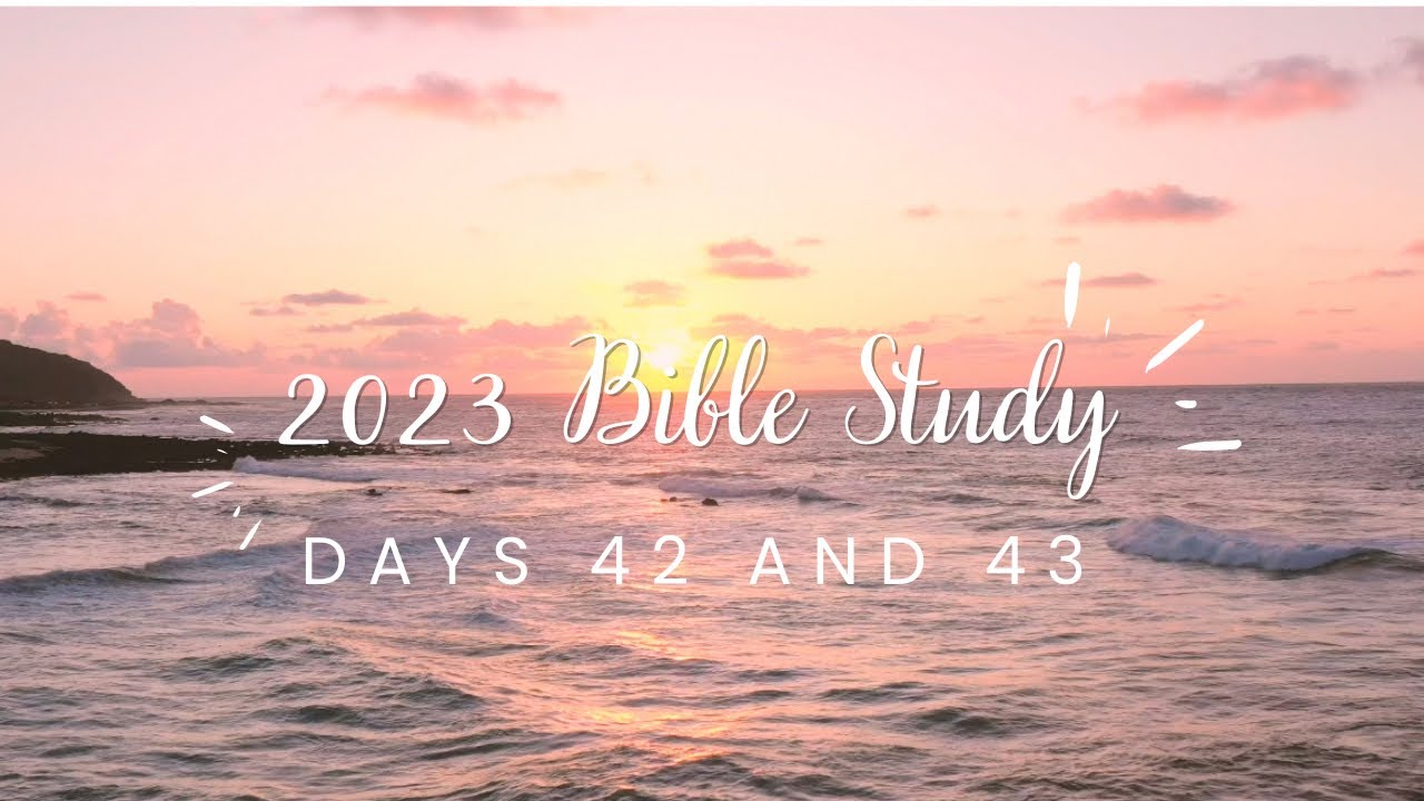 Days 42 and 43 Exodus 36-40 | Bible study for beginners | Study the Bible in One Year: