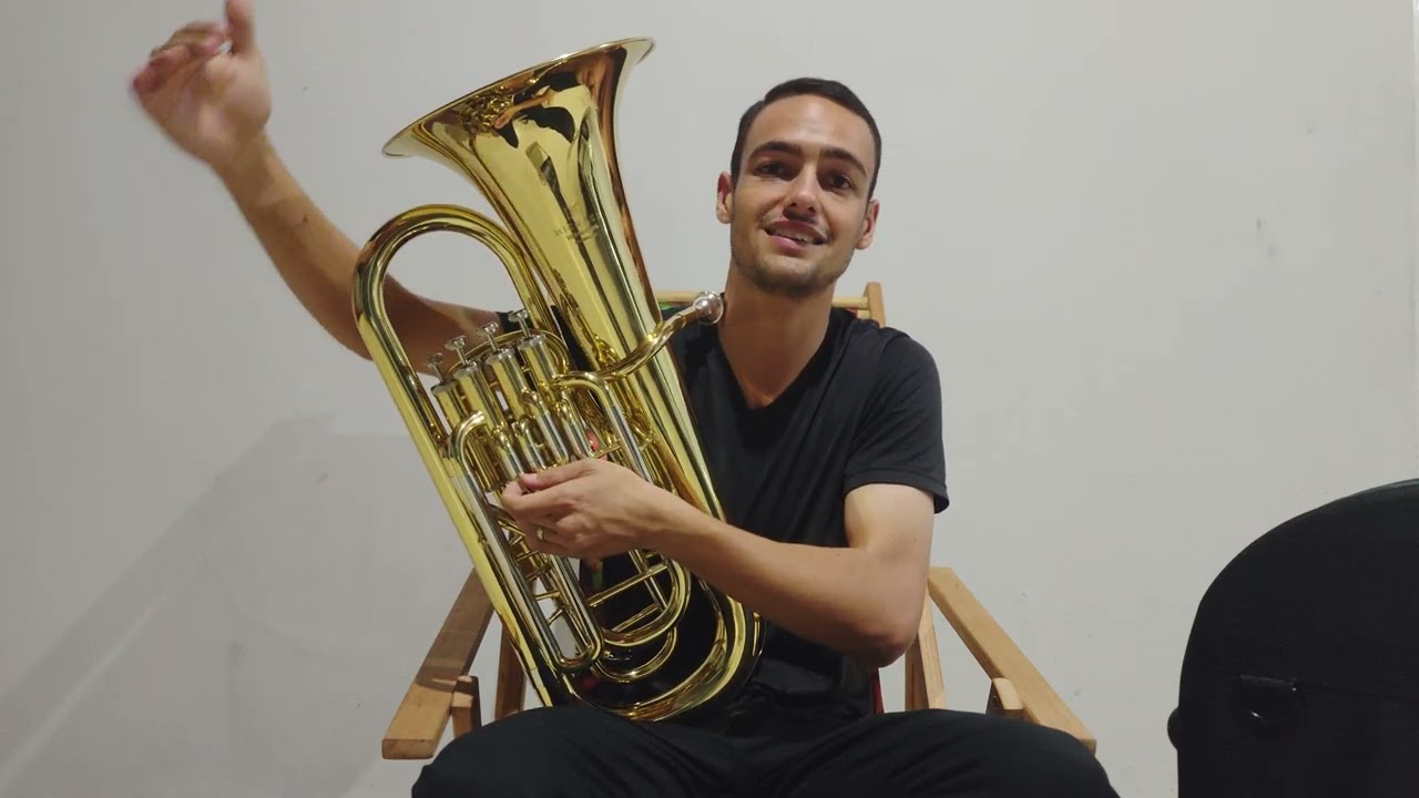 Euphonium (Bombardino) Michael WEPM454N de 4 pistos