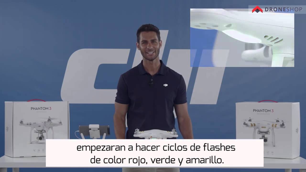 Video Tutorial pre vuelo del DJI Phantom 3