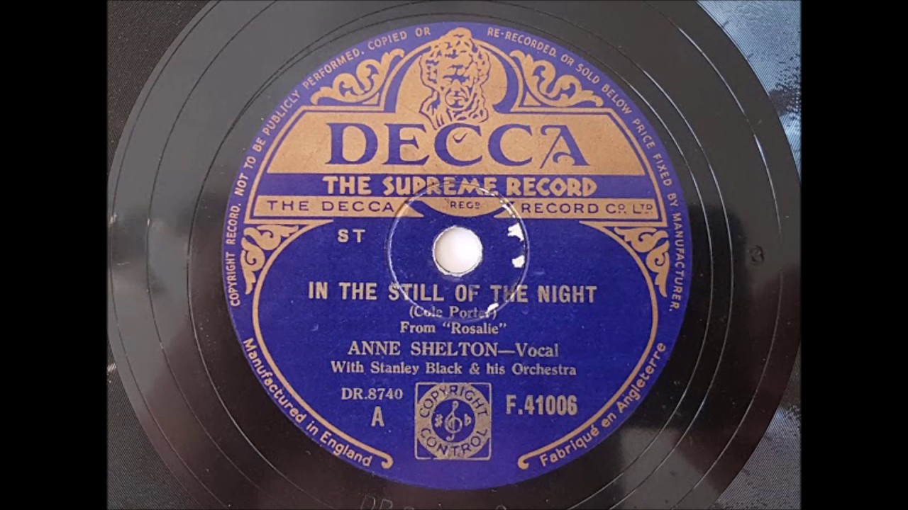 Anne Shelton - In The Still of the Night (1946)