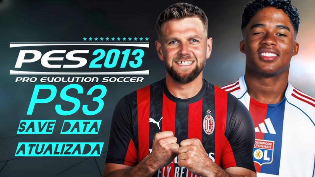 SAVE-DATA ATUALIZADO PES 2013 PS3 PATCH 2026