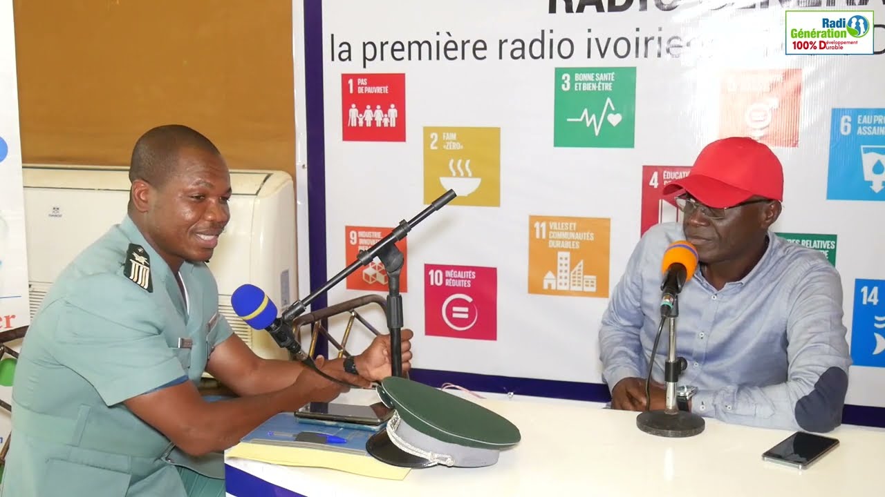 #WeekEco2023 : Lt-Colonel BATTO Florent, Directeur Régional des Eaux et Forêts du district de YAKRO