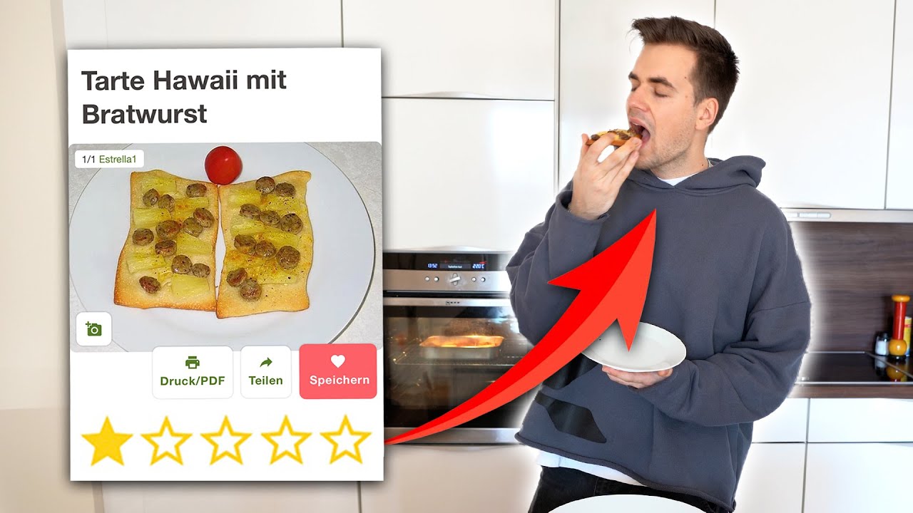 Die SCHLECHTESTEN Rezepte ausprobiert 🤢