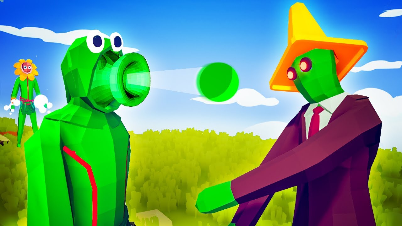 TABS - Amazing PLANTS vs ZOMBIES Battles in Totally Accurate Battle Simulator!