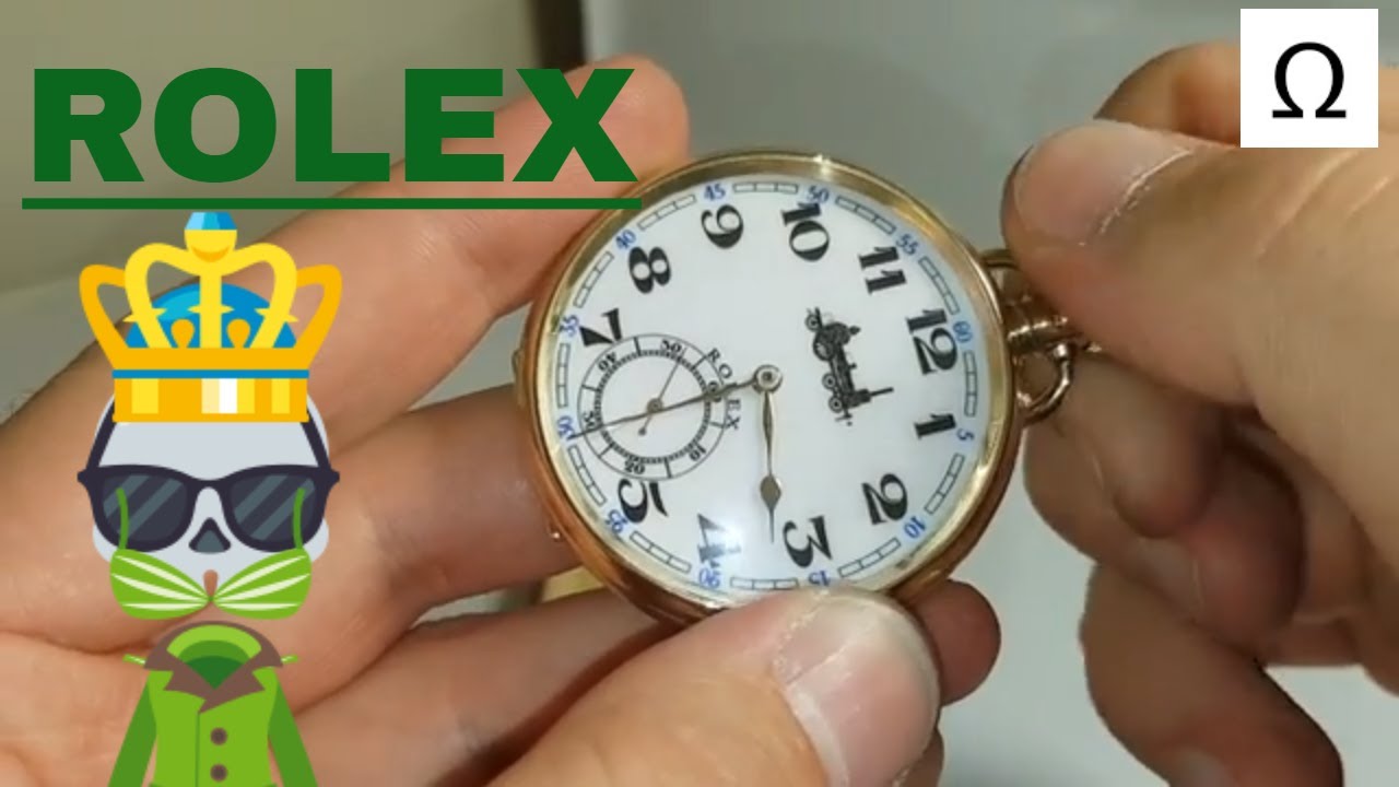year 1948 ROLEX STUNNING GOLD POCKET WATCH