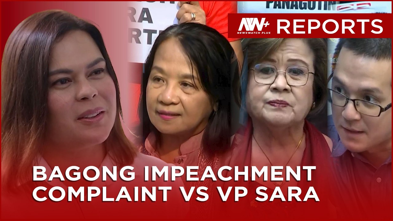 Dalawang bagong impeachment complaints inihain vs. VP Duterte | NewsWatch Reports