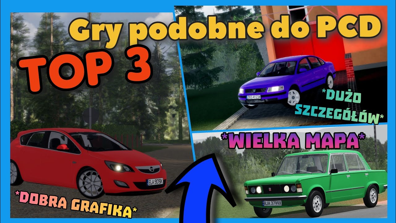 TOP 3 GRY NAJBARDZIEJ PODOBNE DO POLISH CAR DRIVING (na roblox)