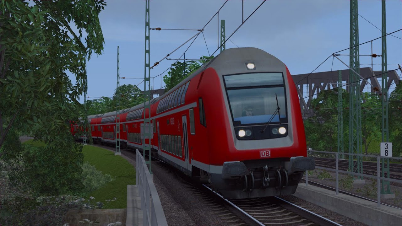LET`S TEST Train Simulator 2015[60FPS] / Köln-Koblenz mit TTB Dosto Steuerwagen