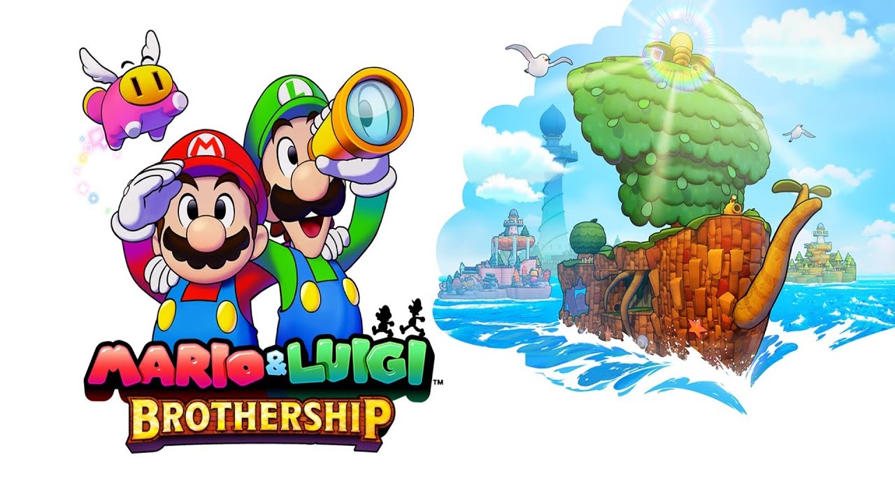 (N-Switch) Mario & Luigi 6 - Brothership (100% & No Damage) Intro & Lushgreen Sea 1/6