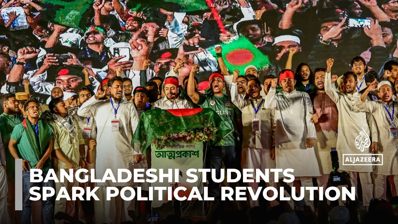 Bangladesh political party: New student-led party launched at rally in Dhaka