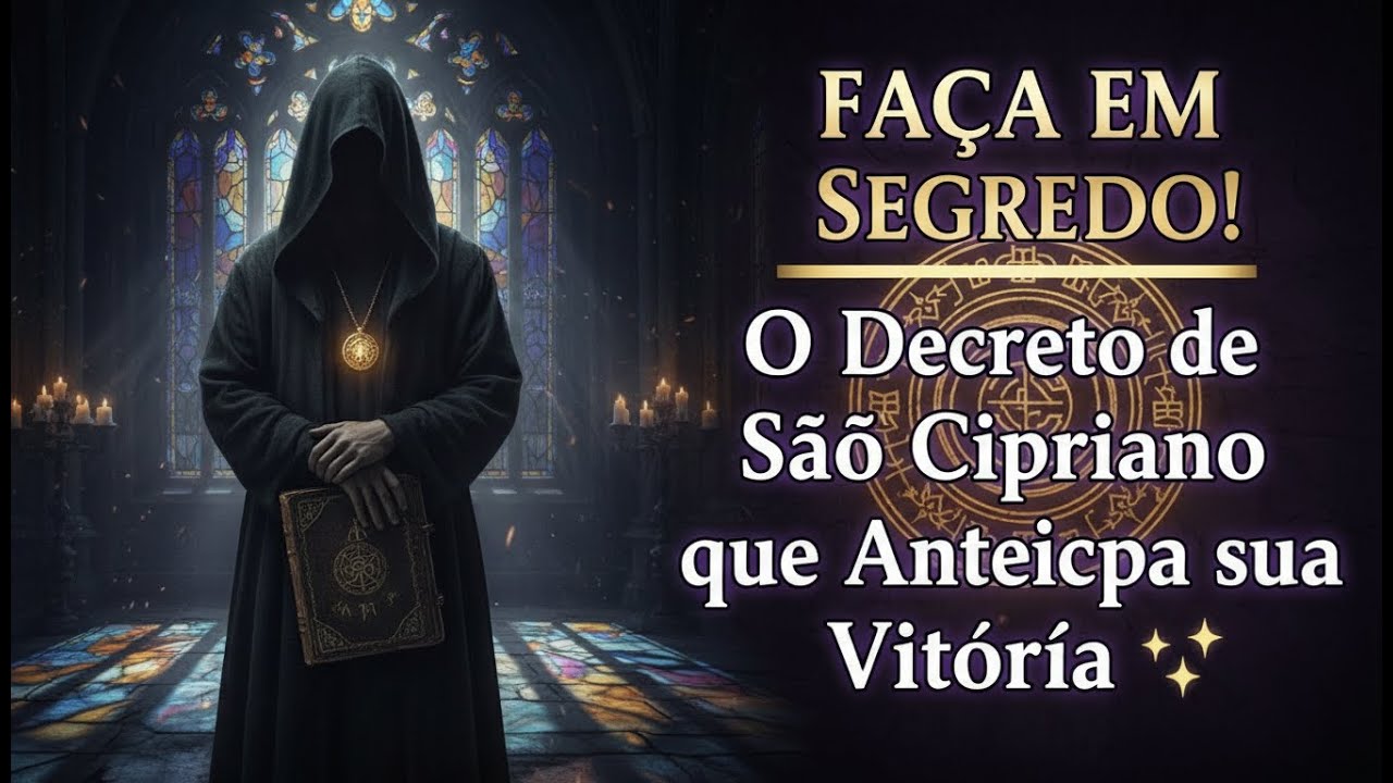 FAÇA ISSO EM SEGREDO E NÃO CONTE PARA NINGUEM  SÃO CIPRIANO DECLAROU SUA VITORIA!