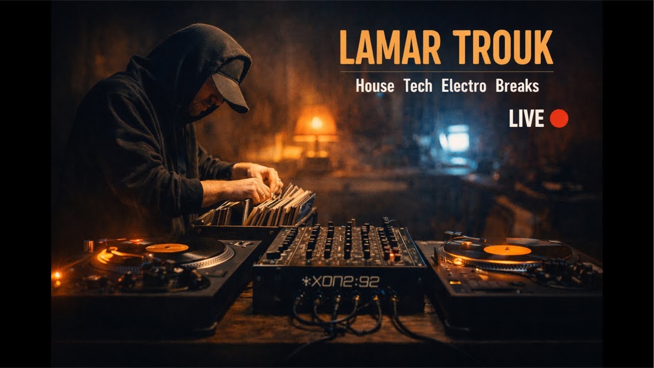 Lamar Trouk | Live Vinyl Session 017 | House Tech Electro Breaks