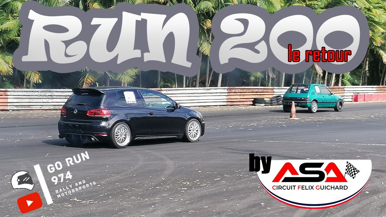 [4k] Run / Drag race /// Run 200 n° 1 by ASA CFG /// Île de la Réunion / Reunion Island