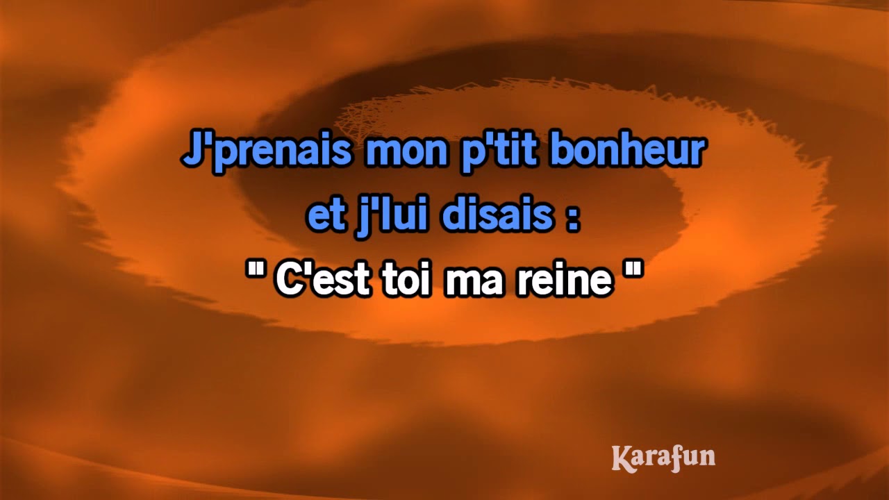 Karaoké Le petit bonheur - Félix Leclerc *