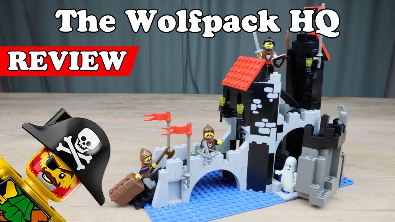 LEGO Castle review: Wolfpack Tower (Set 6075, released in 1992)