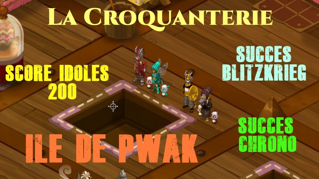 [Dofus] #Onrushles16000succès! Dj La croquanterie succès Blitzkrieg, Chrono et score 200 !