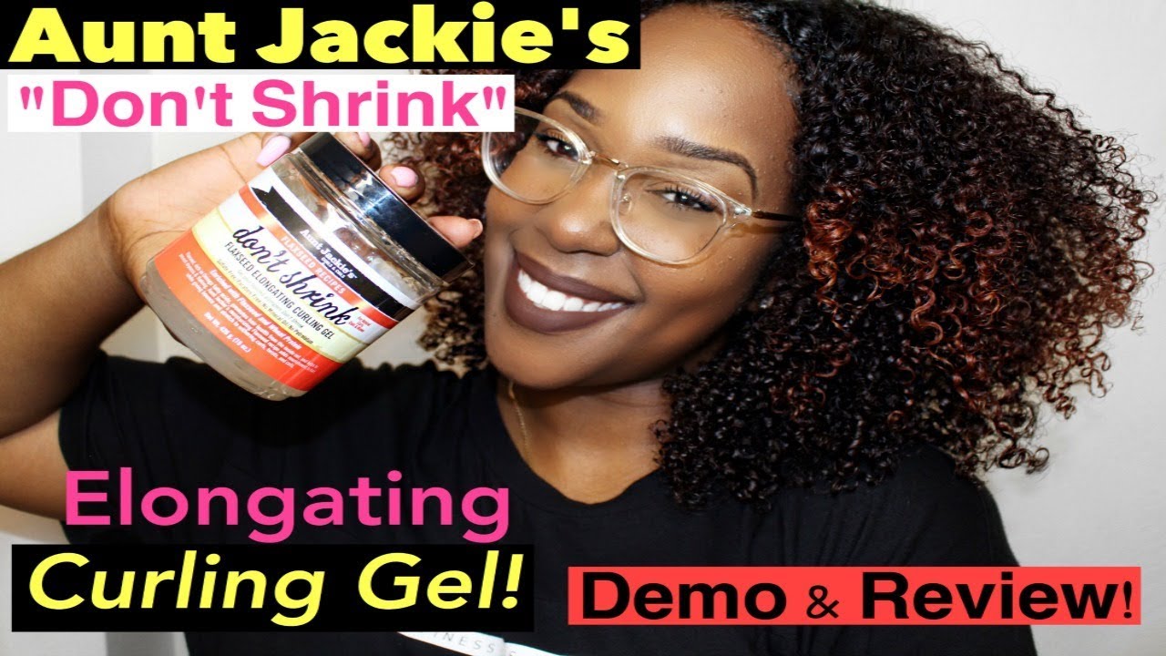 Гель для удлинения и завивки волос Aunt Jackie's DON'T SHRINK! Первое впечатление, демонстрация и...