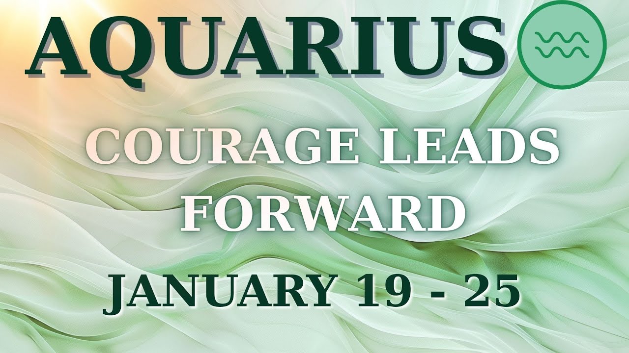 AQUARIUS ♒️ | Weekly Tarot Reading | Stand Your Ground — Victory Ahead | Jan 19–25, 2026🙏