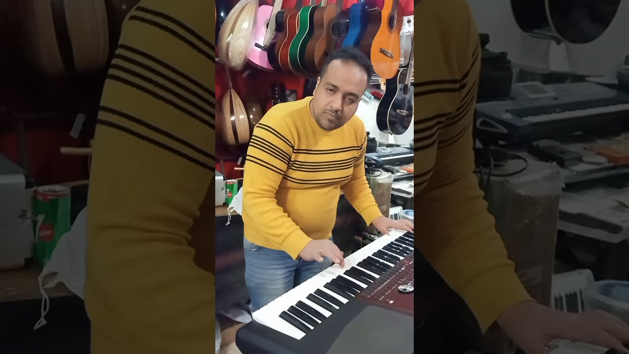 اصوات كورج pa700 مع الفنان وليد مجدي