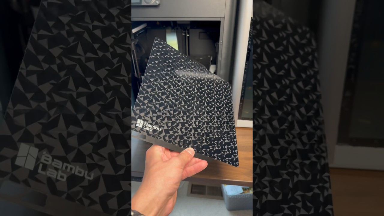 Взгляните на листы с 3D-эффектом от Bambu Lab! Напечатано пластиком Bambu Lab #Gifted