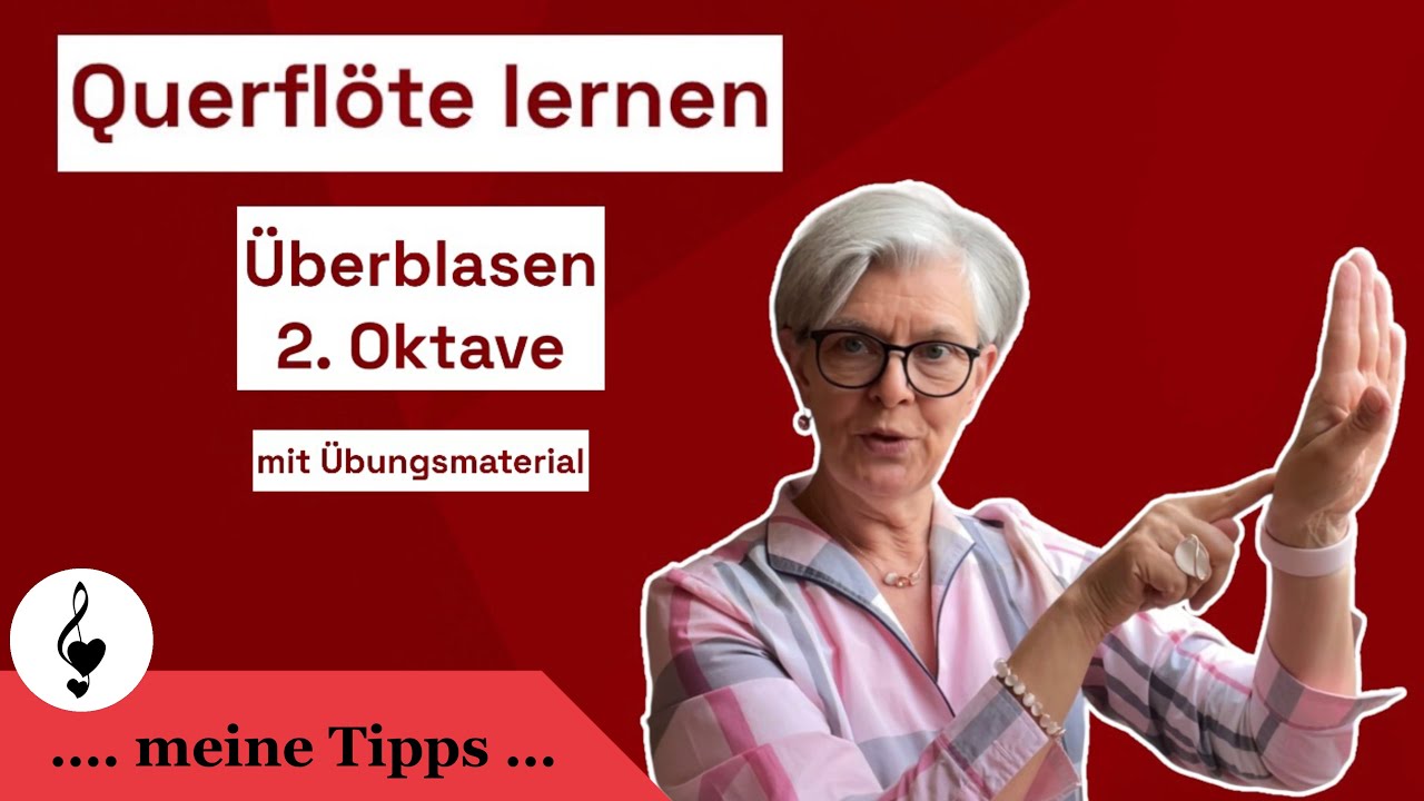 Meine Tipps zum Überblasen | 2.Oktave | #tutorial #querflöte #ermutigung