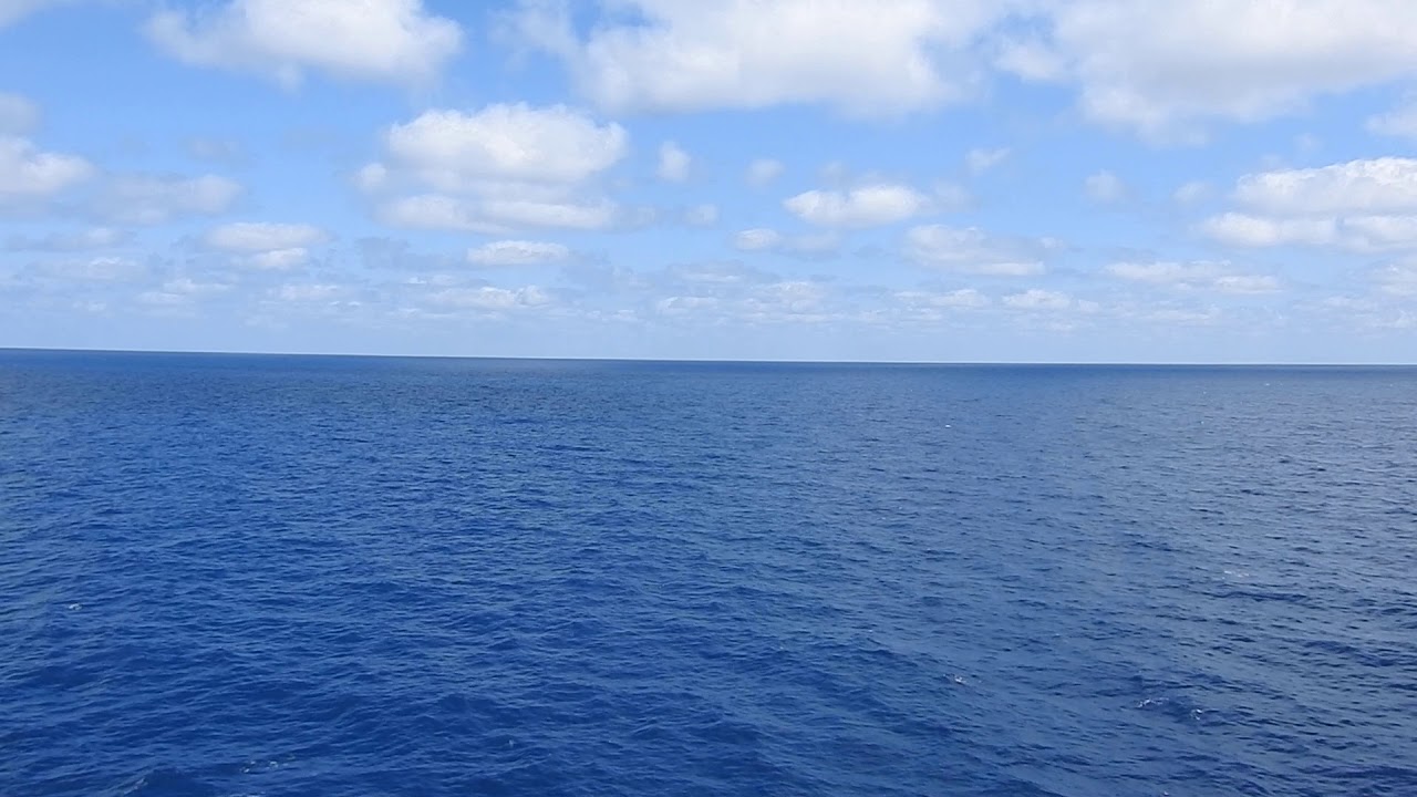 Relaxing View from my cruise ship balcony